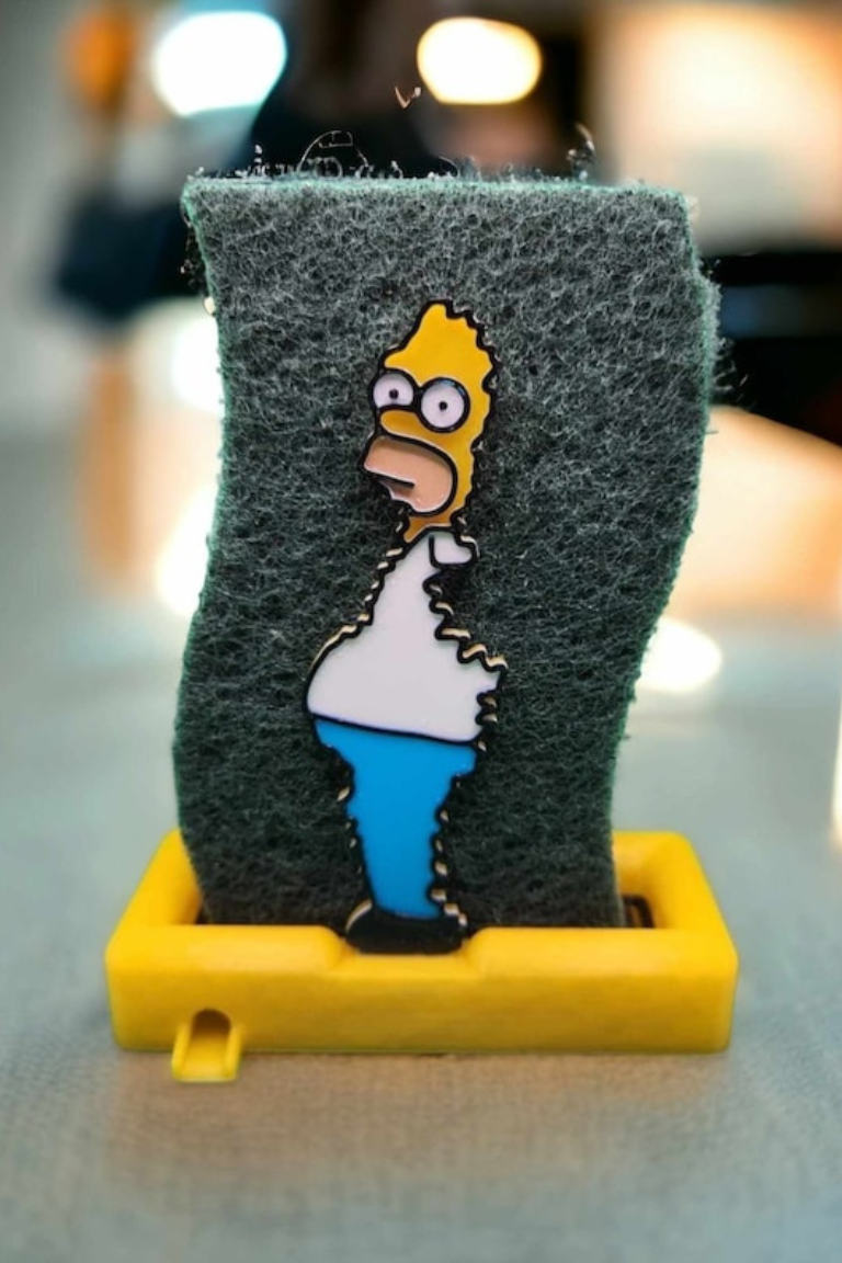 Homer Sponge Holder