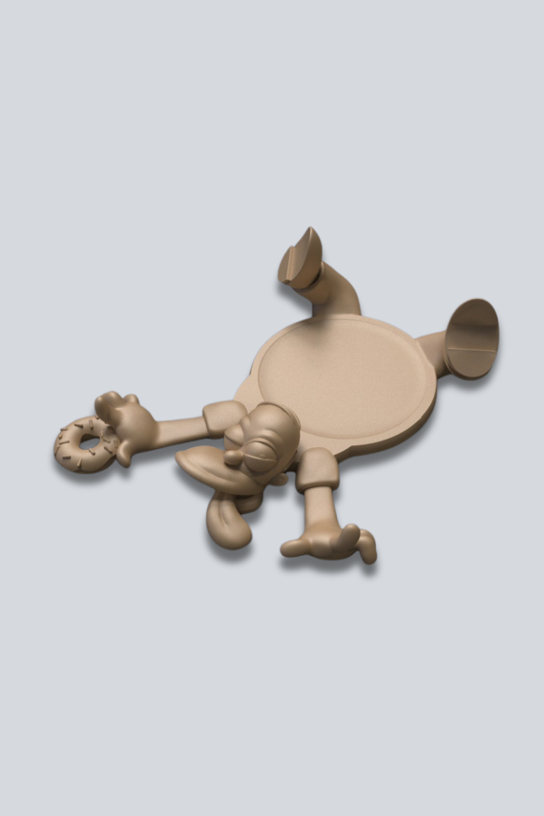 Homer Coaster STL for 3D Printing