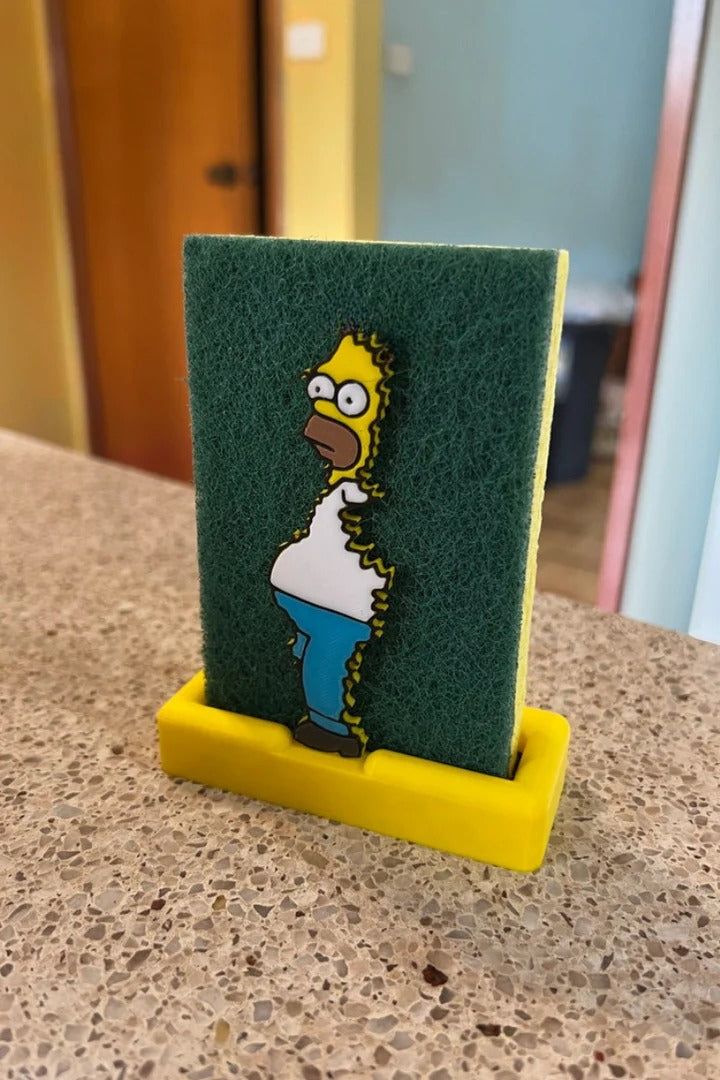 Homer Sponge Holder